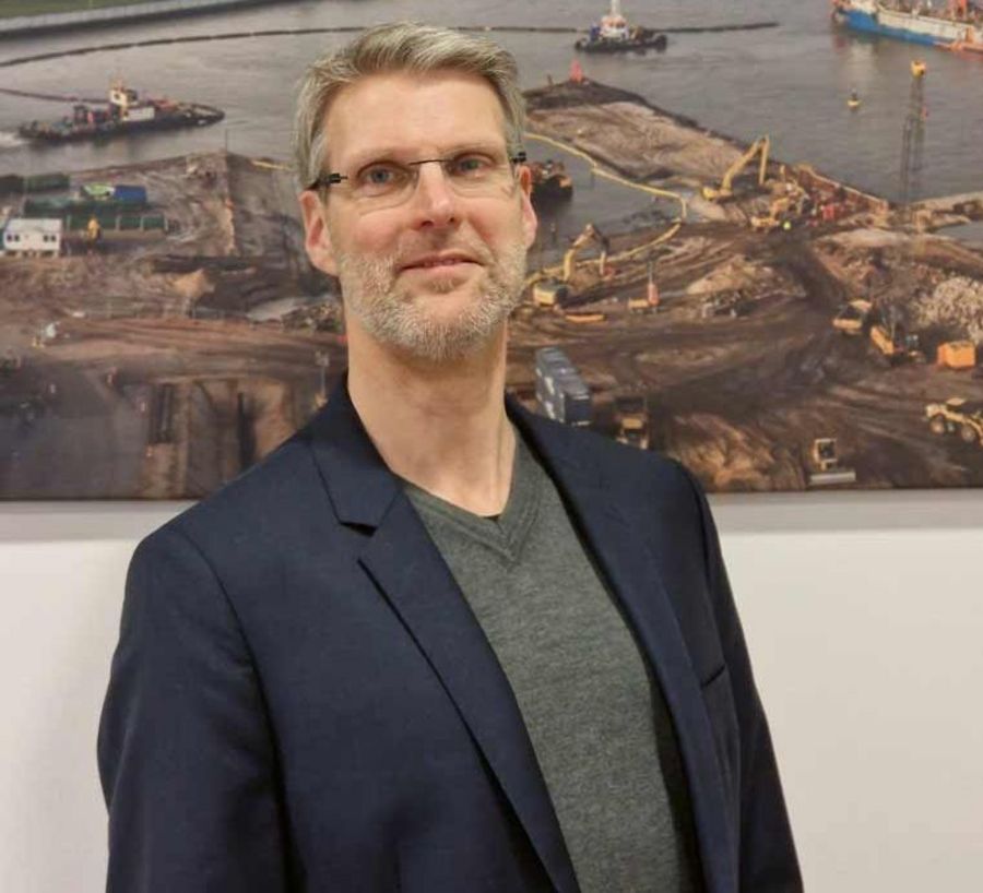 Dirk im Sande, Geschäftsführer der Van Oord Wasserbau GmbH